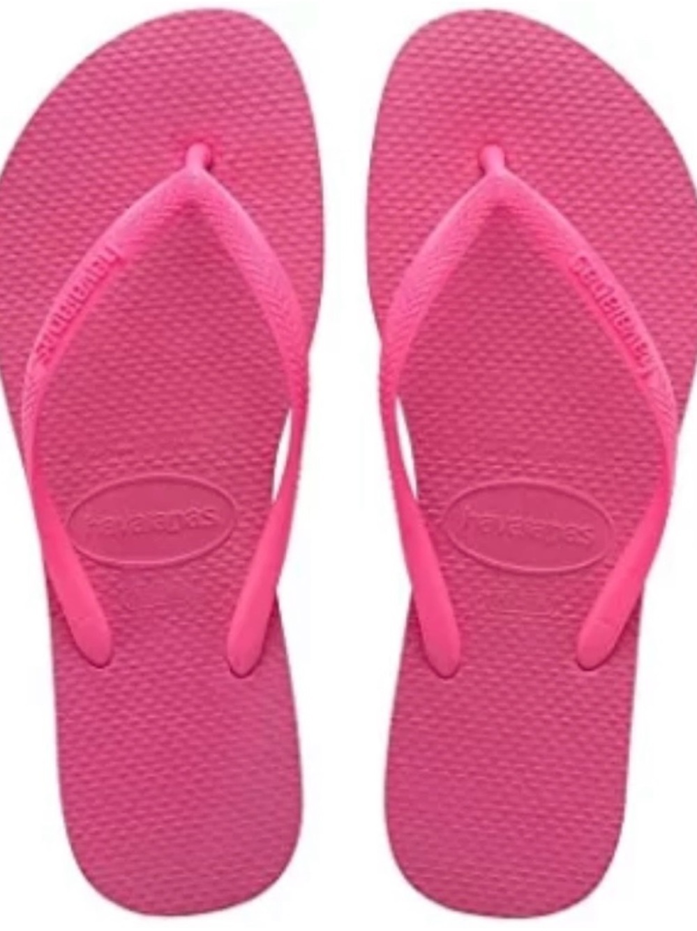 Havaianas Pink Flip Flop Sandals. 
Size 41/42